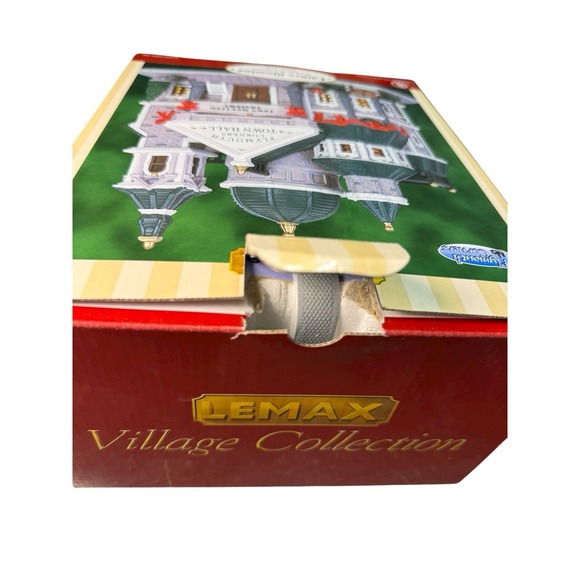 Lemax 2006 Plymouth Corners Town Hall W/Box  Retired - Picture 16 of 16